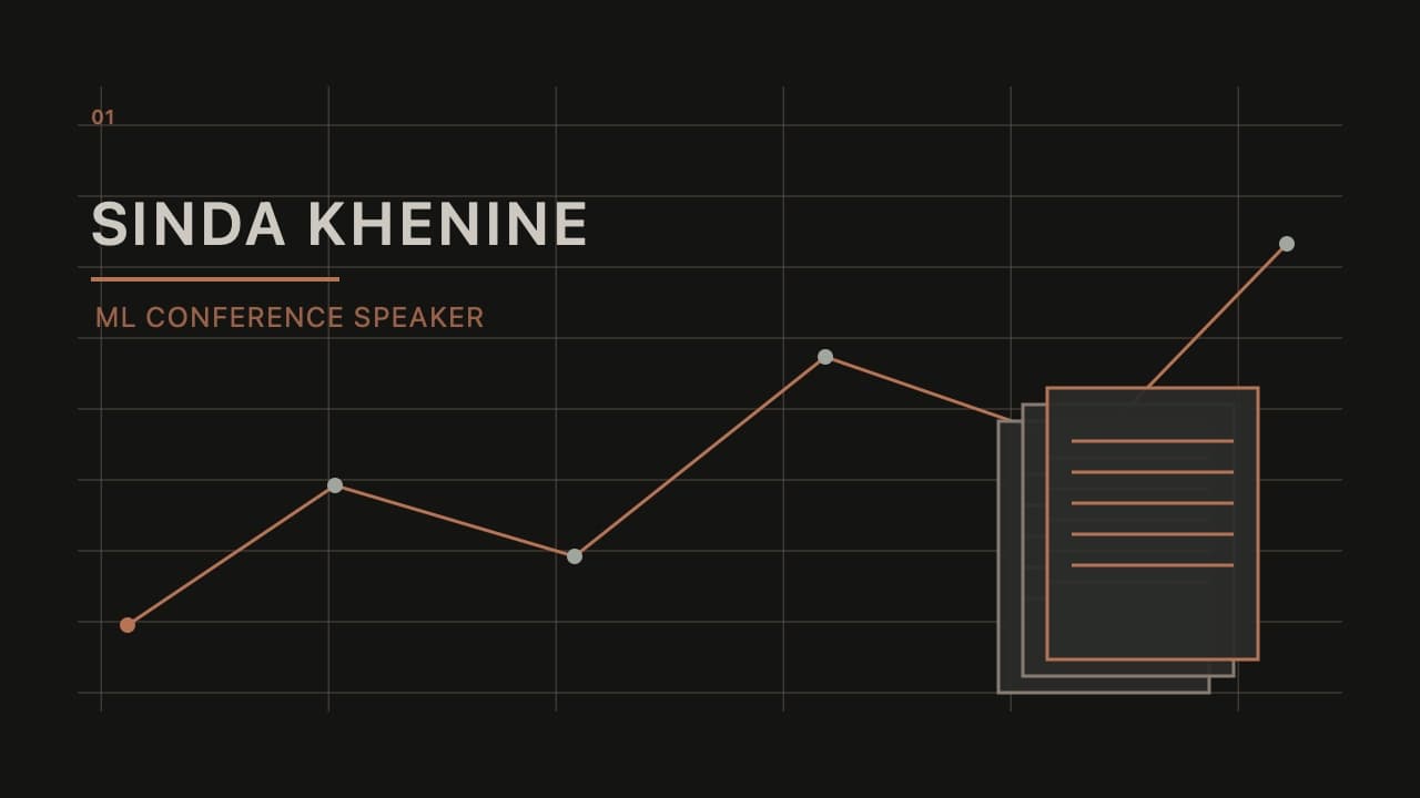 Sinda Khenine conference reel poster